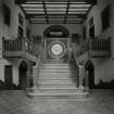 Interior.
View of main staircase, ground floor.