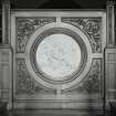 Interior.
Detail of roundel in main staircase.