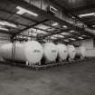 Interior.
View of filling store showing metal tanks.