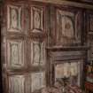 Interior.
View of fireplace and panelling.