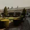 View of courtyard from NW.