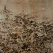 Interior.
Detail of Chinese print.