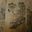 Interior.
Detail of Chinese print.