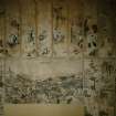 Interior.
Detail of Chinese prints.