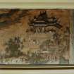 Interior.
Detail of Chinese print.