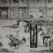 Interior.
View of Chinese prints.
