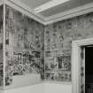 Interior.
View of Chinese prints in SW corner of drawing room.