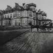 Rosewell, Whitehill House.
Copy of historic photograph showing general view from N with horse and carriage outside the front of Whitehill House (p. 19)