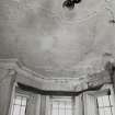 Interior.
Detail of ceiling and cornice in drawing room.