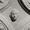 Interior.
Detail of plaster ceiling in Sea Room.