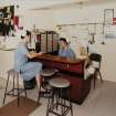 Interior.
View of nurses station of burns unit.