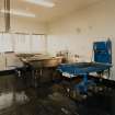 Interior.
View of theatre dressing room in burns unit.