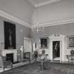 Hopetoun House, interior.
View from North East of entrance hall on principal floor.