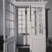 Hopetoun House, interior.
View of inner East doorway in entrance hall on principal floor.