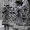 Courtyard, detail of fountain