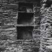 Interior.
Dwelling, detail of shelved press.