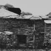 View of farm building from W.