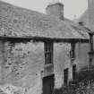 View of 21 and 23 Bridge Street and adjacent buildings, now demolished, from SW.