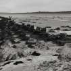 View from South South West of anti-tank defences