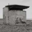 Battery observation post, view from East.