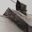 View of machinery on roof above kiln.