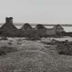 View of workers houses (ruinous) from NE