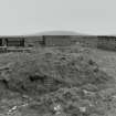 View of East battery and ammunition lockers from W.