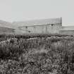 View of threshing barn from N