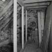 Interior.
Attic floor, view of attic room.