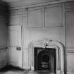 Appin House, interior
View of fireplaceand panelling in first floor room