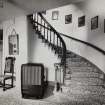 Airds House, interior 
View of entrance hall and staircase