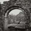 Ardchattan Priory
View of arched opening of Lochnell aisle