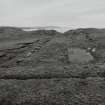 View of foundations of crew camp from E.