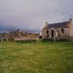 Pund and farmhouse, view from south east