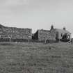 Pund and farmhouse, view from south west