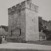 Kames Castle.
General view of tower from South-East.