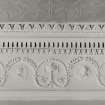 Asknish House, interior.
Detail of frieze in centre room on first floor.
