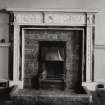 Asknish House, interior.
View of fireplace in West room on first floor.