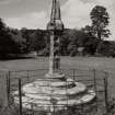 Asknish House, Sundial.
View from West.