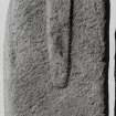 Argyll, Ballochroy, Kilmichael Burial Ground.
View of Cross-decorated stone.