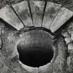 Argyll, Bonawe Ironworks, Furnace.
Detail of mouth of furnace at Bonawe ironworks