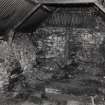 Argyll, Bonawe Ironworks.
Interior of early cruck-framed building.