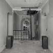 View of first floor landing from W