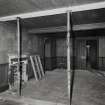 Basement, billiard room, view from W