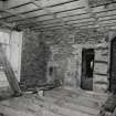 View of gutted interior of Victorian wing