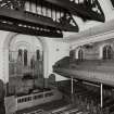 Bute, Rothesay, Argyle Street, West Free Church.
View of Interior from East.