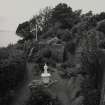 Bute, Rothesay, Rockhill Castle, High Craigmore.
View of gardens from North.