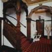 Bute, Rothesay, Rockhill Castle, High Craigmore.
Interior. Ground Floor. Staircase Hall. View from South-East.