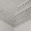 Bute, Rothesay, Rockhill Castle, High Craigmore.
Ground Floor Ballroom. Detail of Cornice.