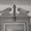 Bute, Rothesay, Rockhill Castle, High Craigmore.
Ground Floor Ballroom. Detail of South-West door.